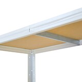 thumbnail of shelfplaza HOME 200x75x30 cm Schwerlastregal in weiß mit 4 Böden und 175 kg Traglast pro Boden