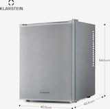 thumbnail of Happy Hour 33 Minibar 33L 5-15°C EEK G 25dB LED-Licht Silber