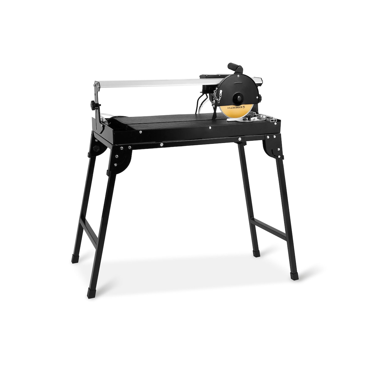 EBERTH elektrische Fliesenschneidmaschine 800 W, 620 mm Schnittlänge, mit Tisch, Laser und 200 mm Trennscheibe