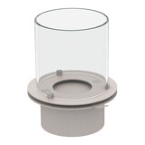 thumbnail of Chimenea de bioetanol con brasero para jardín, suelo para interior y exterior BOTTICELLI Terra Marrone d.40 x h54