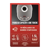 thumbnail of Tefal Bj551b10 Tastea Machine A The En Verre 1,5 L, 8 Reglages, Panier A The Amovible Acier Inoxydable, Maintien Au Chaud, Base
