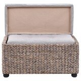 thumbnail of Helloshop26 - Panca pouf sgabello mobile panca 2 pezzi grigio giacinto d'acqua 3002178