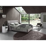 thumbnail of Angel Cerdá  Poltrona in tessuto grigio e similpelle grigio scuro 5109C