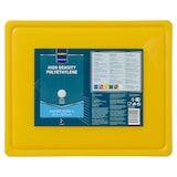 thumbnail of METRO PROFESSIONAL Snijplank GN 1/2, polyethyleen, 32.5 x 26.5 cm, met sapgroef, geel