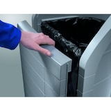 thumbnail of Hailo Industriële afvalbak ProfiLine 120 ltr, Hailo - grijs