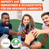 thumbnail of Rasenteppich 100 x 500 cm Grau mit Noppen Kunstrasen Teppich Balkon Terrasse Outdoor