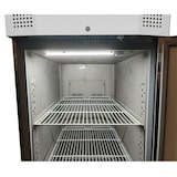 thumbnail of Skyrainbow Diepvrieskast voor ijs, roestvrij staal, 54 x 5 l ijsbakken, met turbofunctie