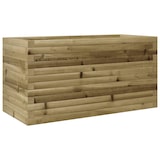 thumbnail of Helloshop26 - Hochbeet für Pflanzen Blumen Terrasse Garten 90 x 40 x 45,5 cm imprägniertes Kiefernholz braun 02_0037975