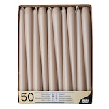 thumbnail of Starpak 50 Leuchterkerzen Ø 2,2 cm · 25 cm puder