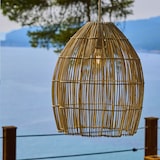 thumbnail of Lumisky Suspension Extérieure Rotin Beige D50cm Câble 5m Rotin Beige