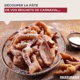 thumbnail of Roulette découpe pâte18 cm  Fackelmann Ovale limited edition