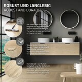 thumbnail of ML-Design PVC Bodenbelag Click Vinyl 3,12 m² 40 Dielen 61x12,8x0,42 cm Fischgrät Eiche Natur Braun Holzoptik Wasserfest