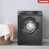 thumbnail of Telefunken Waschmaschine 7kg | Frontlader 1400 U/Min. | Inverter Motor | AquaStop | Schontrommel | W714AS1DI dark inox