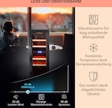 thumbnail of Klarstein Vinovilla 17 Built-In Duo Weinkühlschrank 53l 17 Fl. 2 Zonen Glastür Schwarz