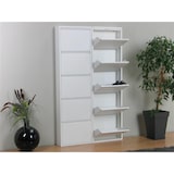 thumbnail of Pisa Schuhschrank mit 10 Klappen/ Türen in Metall weiss. Fertig montiert.