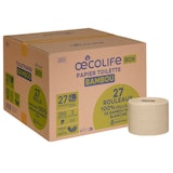 thumbnail of oecolife Toilettenpapier Bambus 3-lagig, 1 Pack 27 Rollen