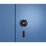 thumbnail of C+P Spind Classic PLUS, Kunststoff schwebende Sitzbank, 2 Abteile, HxBxT 212x40x82cm, Sicherheitsdrehriegel, Hellgrau/Resedagrün von PROREGAL