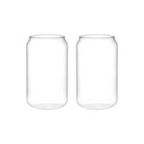 thumbnail of Verres à eau haut forme canette 380ml - lot de 2