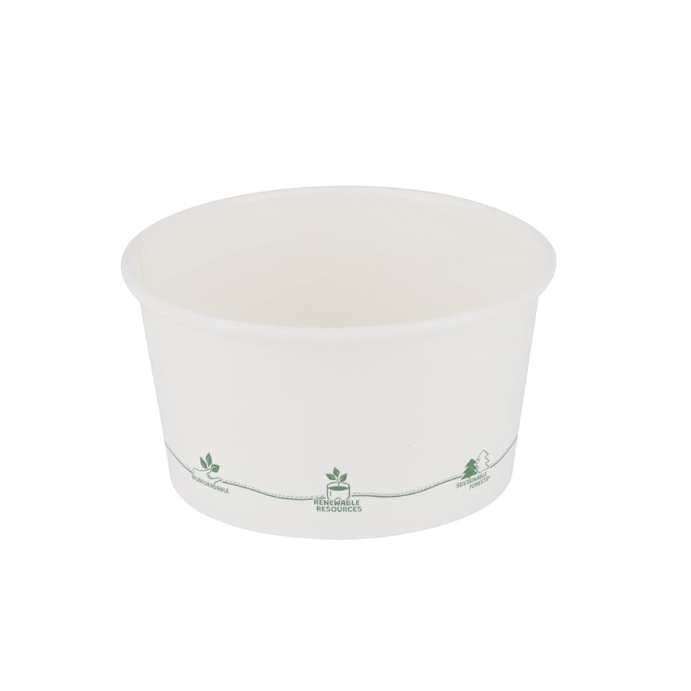 greenbox - Karton-Universal-Becher 300 ml / 12 oz, Ø 115 mm, "EcoUp©"-Icons, 25 St.