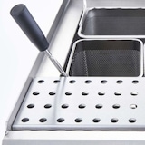 thumbnail of Stalgast Edelstahl Elektro-Nudelkocher aus der Serie 700 ND, 400 mm