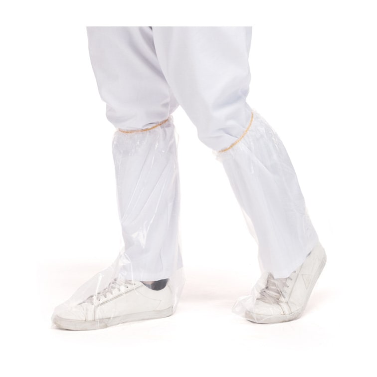 MONOUSO - Cubrebotas en Polietileno Transparente (50 Uds)