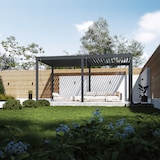 thumbnail of Weide Classic | Pergola Aluminium freistehend | 3 x 5,3 M | Lamellendach anthrazit