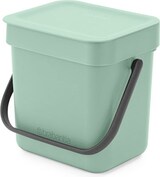 thumbnail of Brabantia Abfallsammler mit Stay-open Deckel | 3 Liter, HxBxT 17,4x18,8x13,9cm | Kunststoff | Jade
