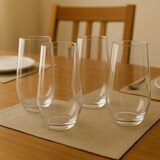 thumbnail of WellHome - Set mit 4 Trinkgläsern aus klarem Glas (580 ml)