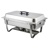 thumbnail of WINCO - WC-C4080 - Chafing dish GN 1/1 rettangolare con coperchio e due supporti per combustibile.