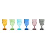 thumbnail of Excelsa Set Von 6 Gläser Country Flower Glas 35 Cl Bunt