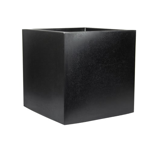 Pflanzkübel QUBO 60: Schwarz