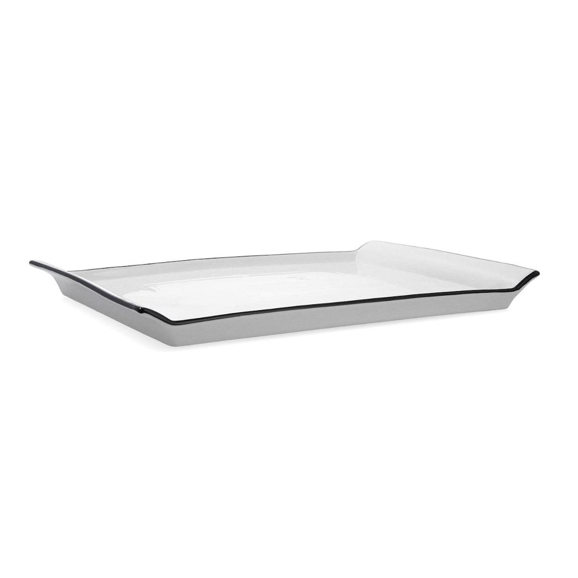 Quid Gastro Zwarte Porseleinen Schaal 36X25Cm