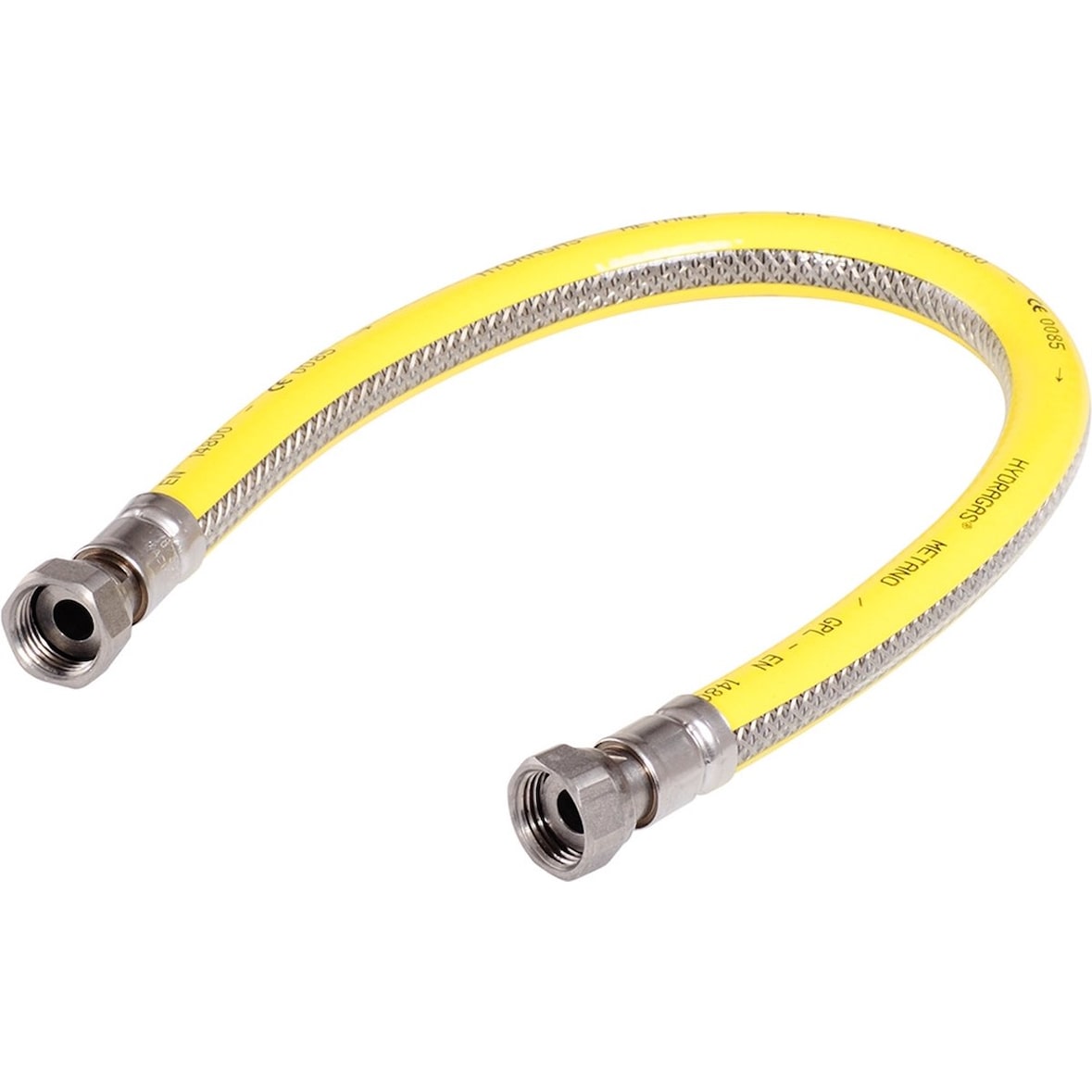 Raminex Super 150 Gasslang - 150 cm - Geel