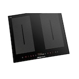 thumbnail of Roestvrijstalen glaskeramische inductiekookplaat, inbouw, 4 x (Ø)220 mm, 7200 W, 220 V - 400 V