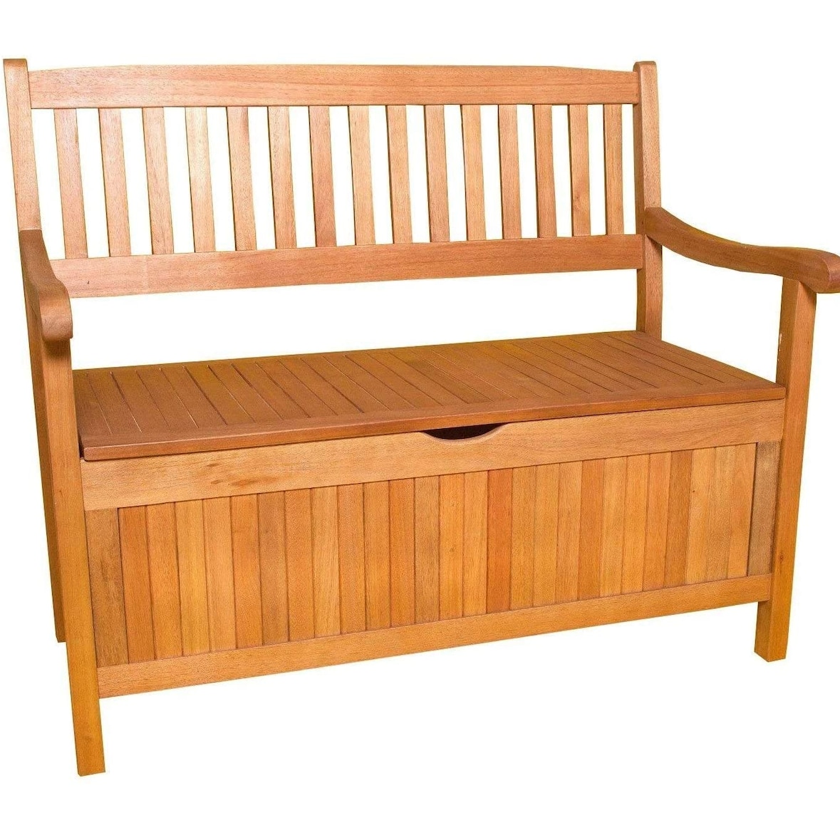 Gartenbank Truhenbank Greena 2er Sitz natur