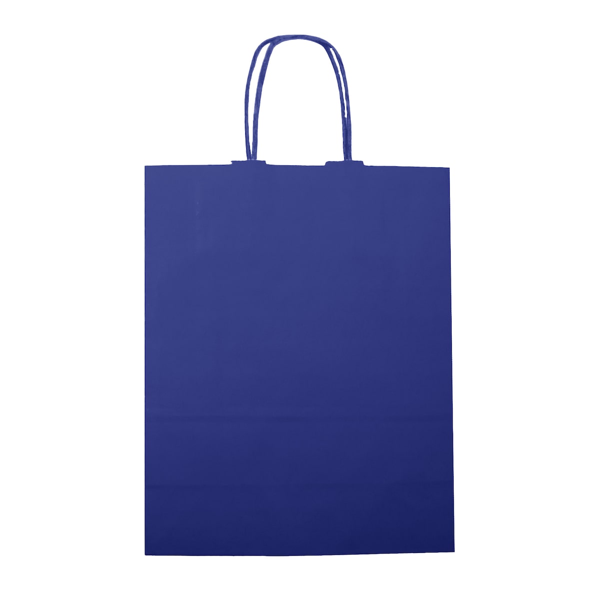 Embapak - 500uds. Bolsa papel asa rizada 18 x 8 x 24 Azul marino