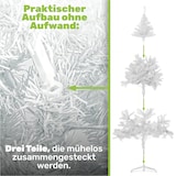thumbnail of Weißer Weihnachtsbaum 180 cm künstlicher Tannenbaum 600 Zweigen