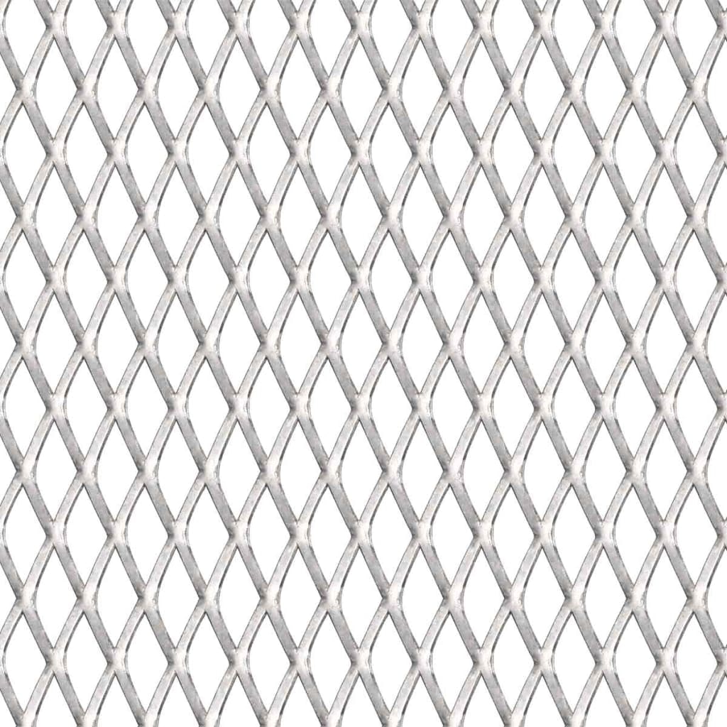 Valla alambrada de jardín acero inoxidable 100x85 cm 45x20x4 mm