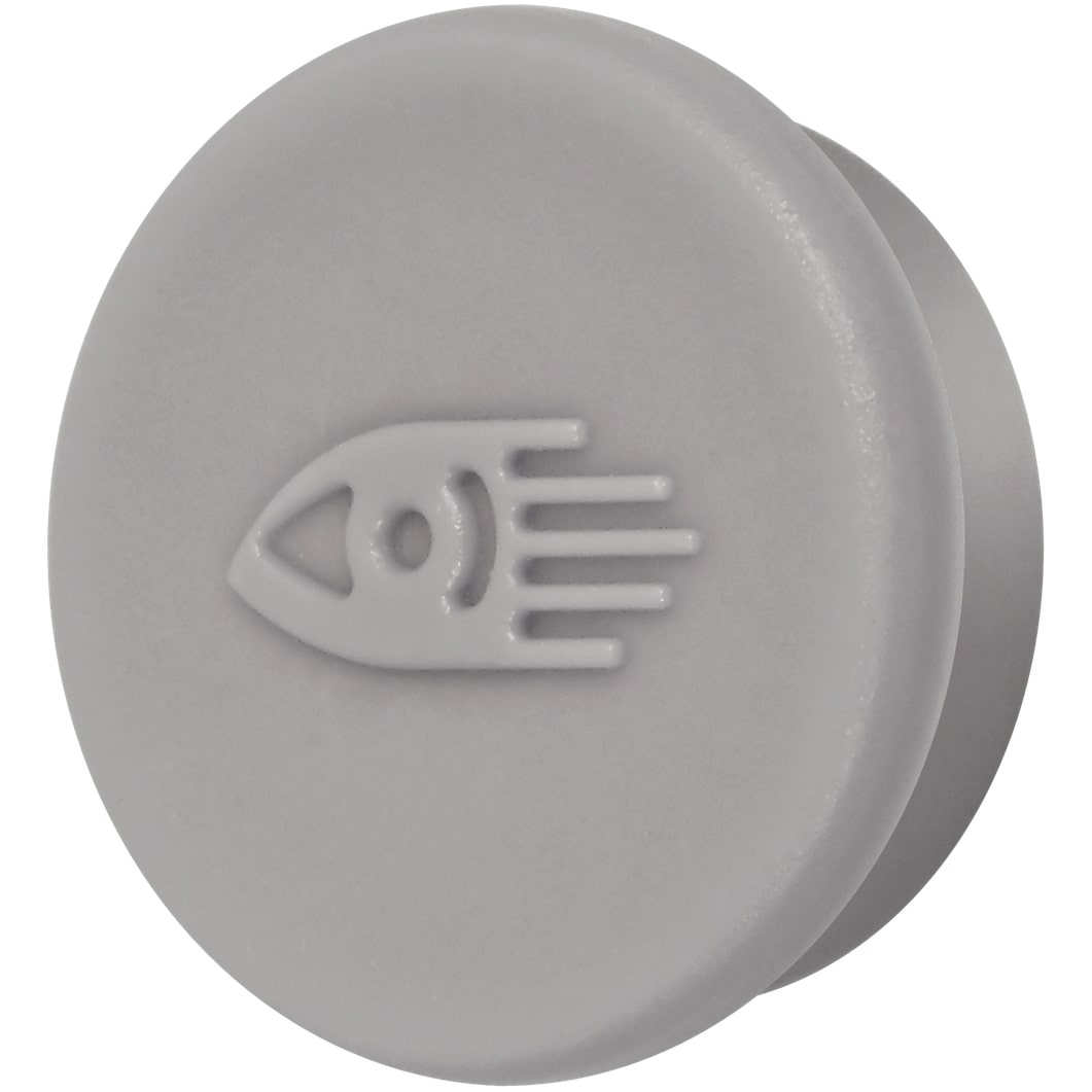 Haftmagnet 20mm rund taupe VE=10 Stück