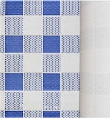 thumbnail of MONOUSO - Papiertischdecke Rolle blau kariert 1x100m 40g (1 Stück)