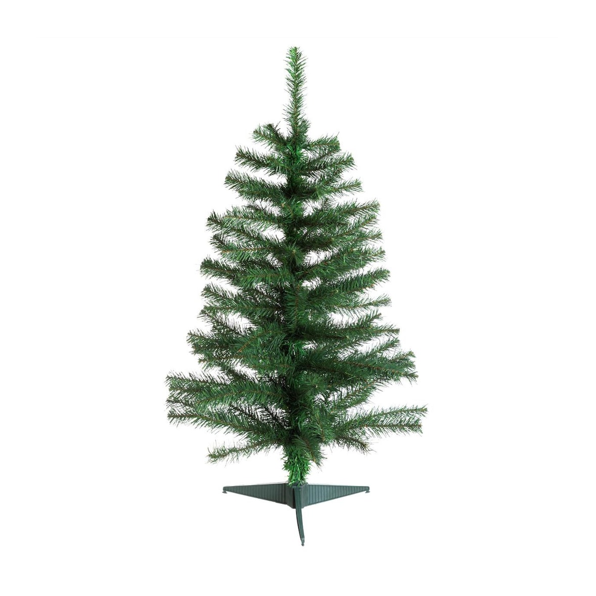 Fééric lights and christmas - Künstlicher Weihnachtsbaum, Grün, 100 cm, aus PVC