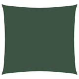 thumbnail of Toldo de vela cuadrado tela Oxford verde oscuro 4,5x4,5 m