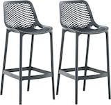 thumbnail of 2er Set Outdoor Barhocker Air dunkelgrau