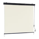 thumbnail of Relaxdays Senkrechtmarkise, 250 x 160 cm, Außenrollo mit Kurbel, Sonnenschutz & Sichtschutz, Balkon & Terrasse, beige