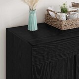 thumbnail of vidaXL Sideboard Schwarz Eichen-Optik 69,5 x 34 x 90 cm Holzwerkstoff
