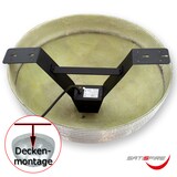 thumbnail of Spiegelkugel halb 50cm Discokugel Spiegel-Halbkugel mit Motor silber