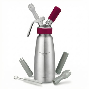 GOBEL - Sifón profesional GOBEL NF - Acero inoxidable - 0,5 L - GL337