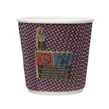 thumbnail of MONOUSO - Biologischer Kaffeebecher aus Wellpappe 4Oz/110ml Ø6,2cm (500 Stück)