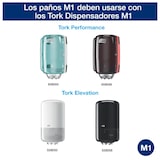 thumbnail of TORK | Papel de Secado Mini en Rollo Blanco M1 (cod.100130) - Saco 11 ud