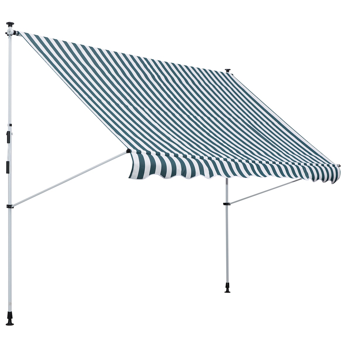 Outsunny - Markise - L300 x B150 x H170-280 cm